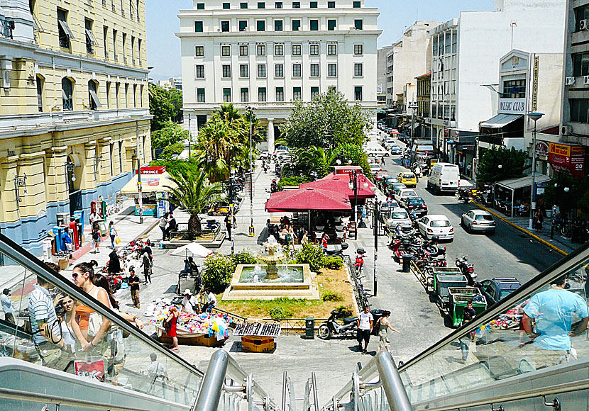 Pireus tunnelbanestation.