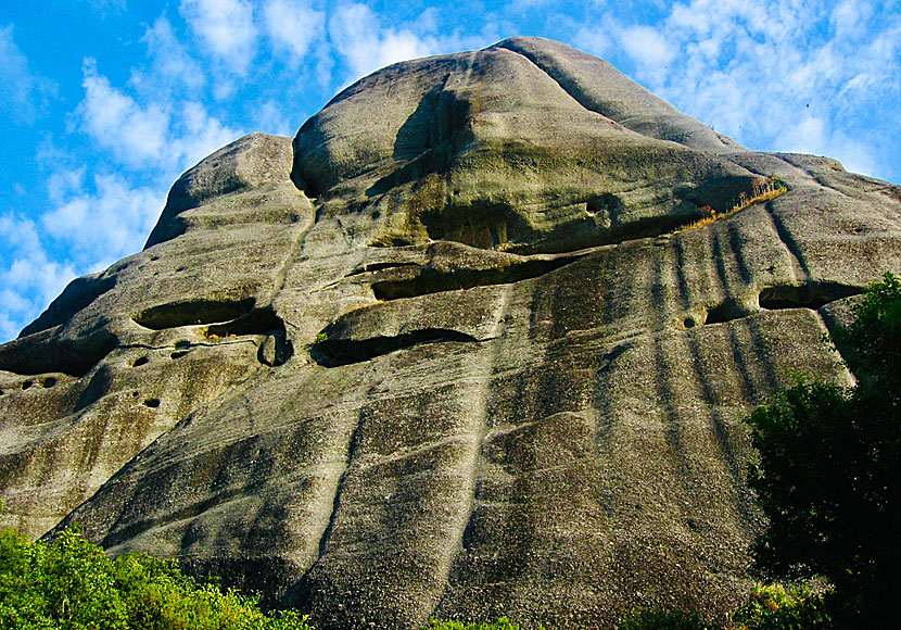 Vissa klippor i Meteora ser ut som James Bond och Darth Vader.