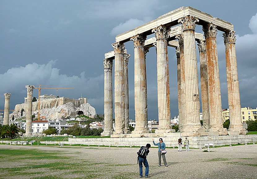 Tempel of Zeus. Aten.
