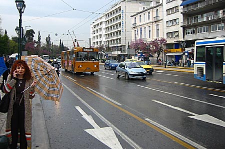 Trafiken vid Syntagma