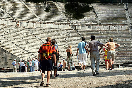 Teatern i Epidavros.