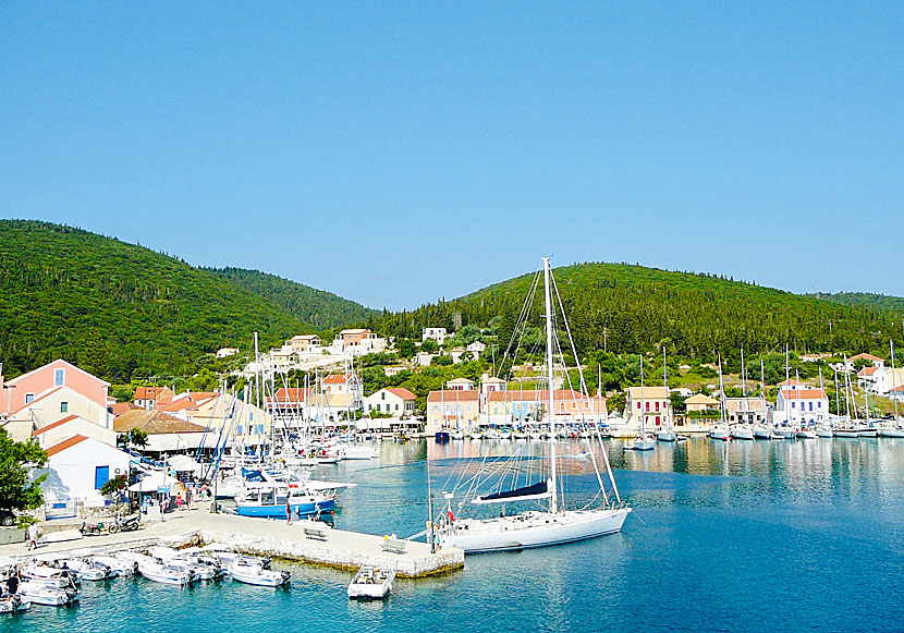 Fiskardo klarade sig bra vid jordbävningen 1953 på Kefalonia. 