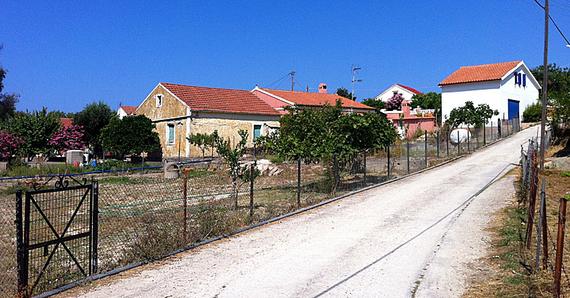 Chorio. Mathraki. Grekland. Greece.