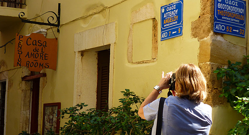 Odos Angeloy. Chania. Crete.