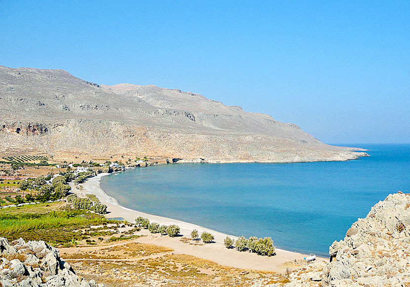 Kato Zakros på östra Kreta är en mysig liten by med en fin strand.