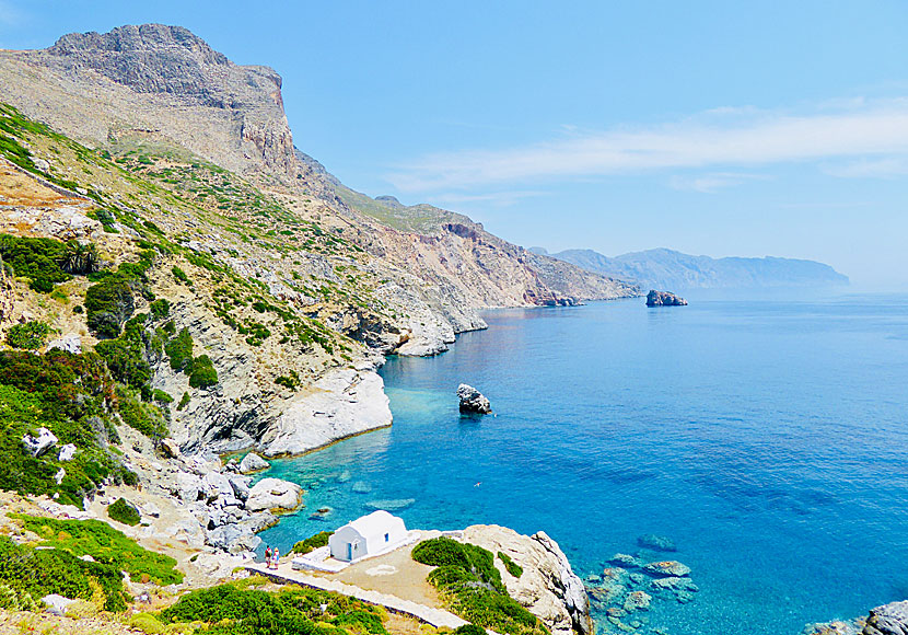 Agia Anna. Amorgos. Kreikka.