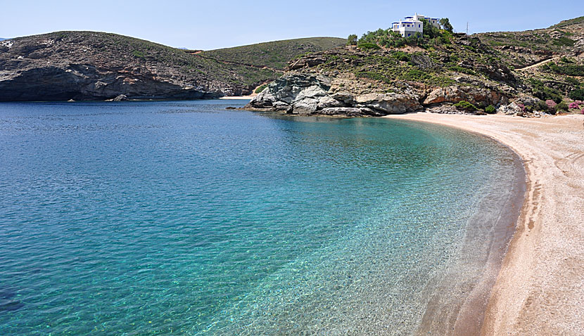 Vitali beach. Andros.