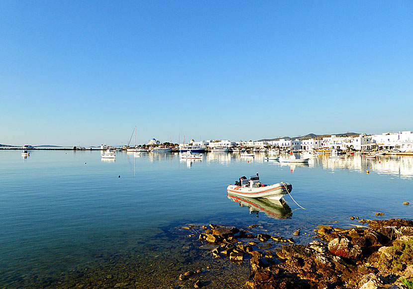 Antiparos i Kykladerna i Grekland.