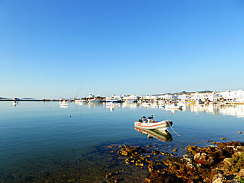 Antiparos i Kykladerna. Grekland.