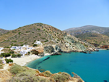 Folegandros i Kykladerna. Grekland.