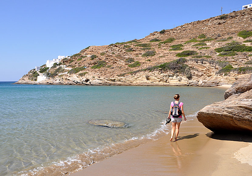 Kolitsani beach. Ios. Greece. Grekland.