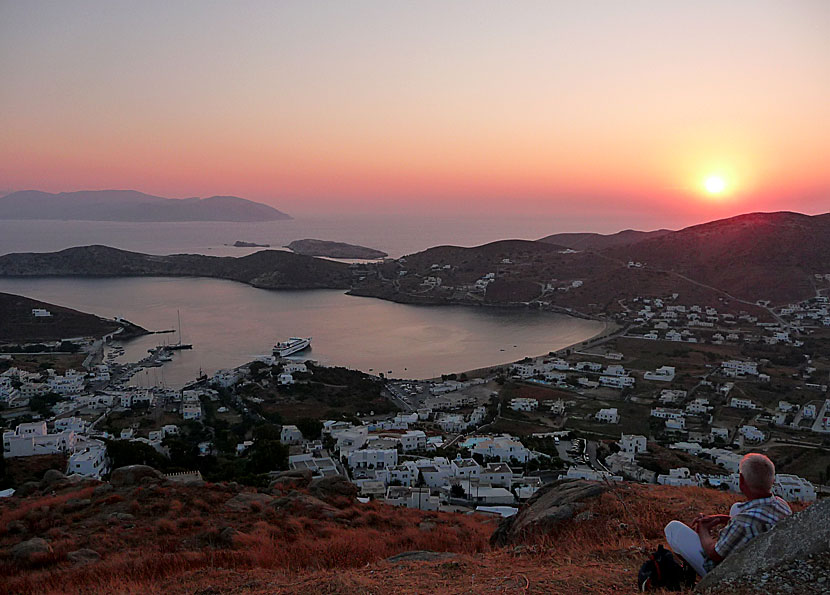 Sunset. Ios. Greece.