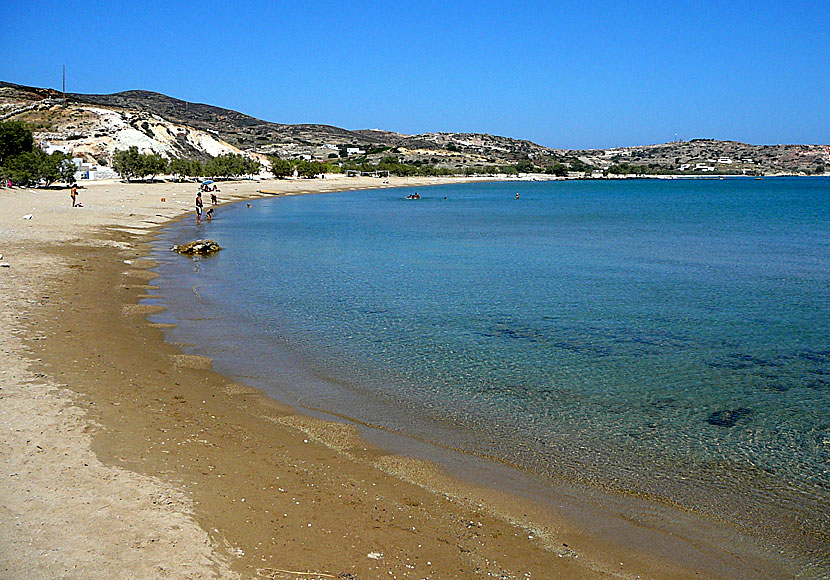 Alyki beach. Kimolos. Kreikka.