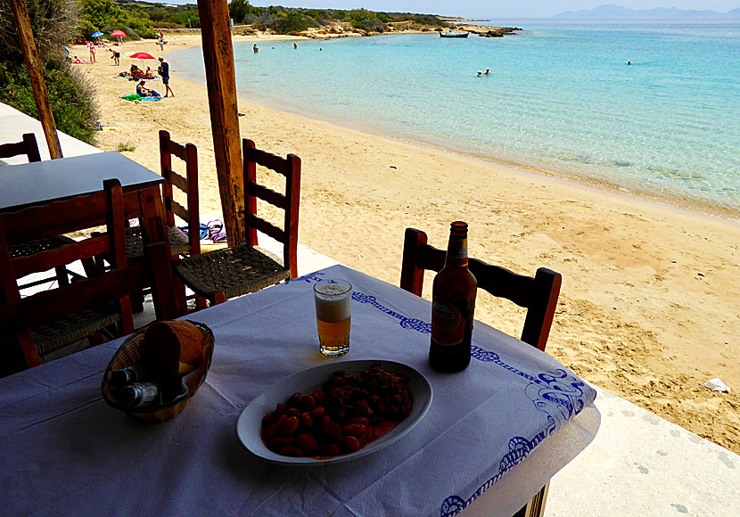 Finikas beach. Koufonissi. Kreikka.