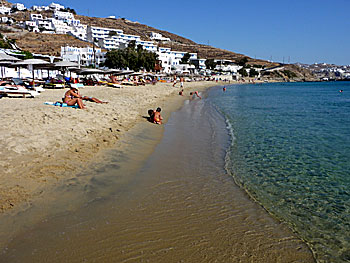 Mykonos i Kykladerna. Grekland.