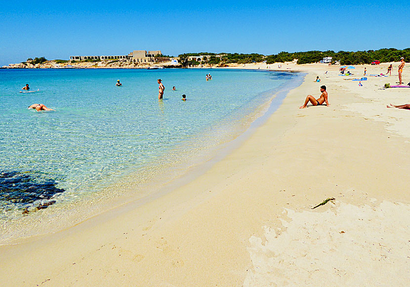 Aliko beach. Naxos. Kreikka.