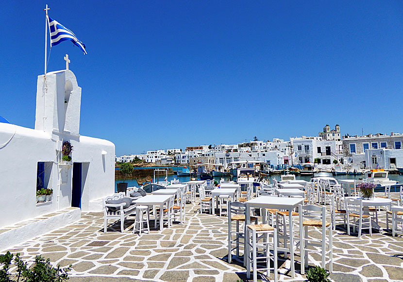 Naoussa. Paros. Kreikka.