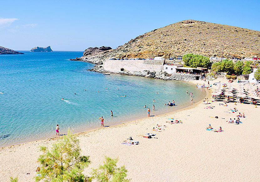 Kolymbithra beach. Tinos. Kreikka.