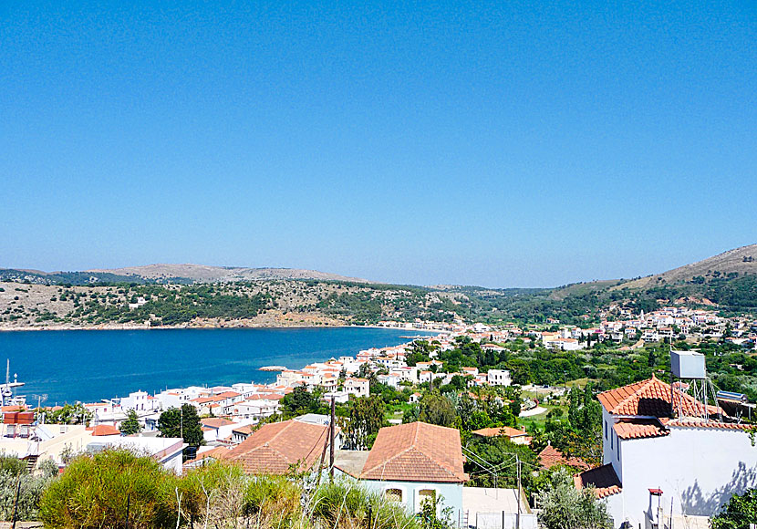 Marmaro är en av de finaste byarna på norra Chios i Grekland.