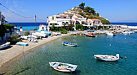 Samos i Östra Egeiska öarna. Grekland.