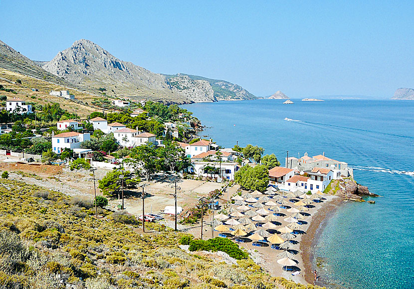 Vlychos beach. Hydra. Kreikka. 