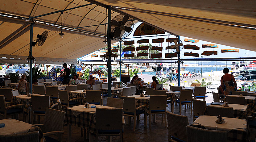 Restaurant Anais.  Patitiri. Alonissos.