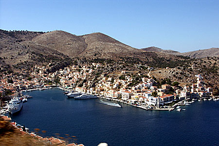 Symi i Grekland.