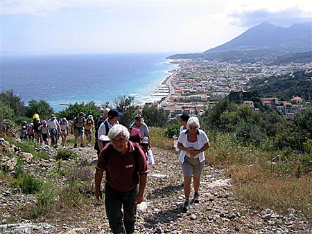 Vandra på Samos med Temaresor.