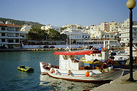 Fiskebåtar i Pigadia. Karpathos.