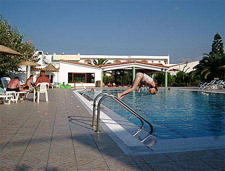 Hotell i Analipsi på Kreta.