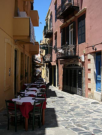 Gamla stan i Chania.