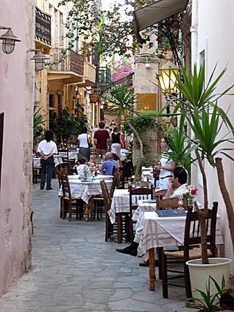 Gamla stan i Chania.