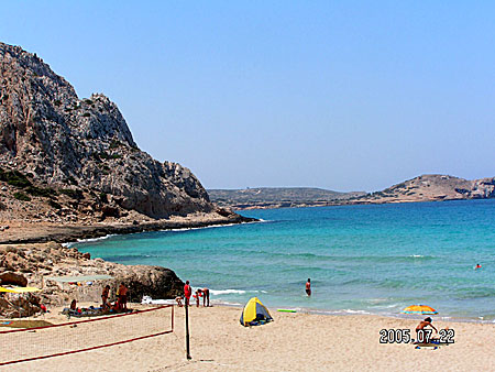 Agios Nicolaos beach.  Karpathos.