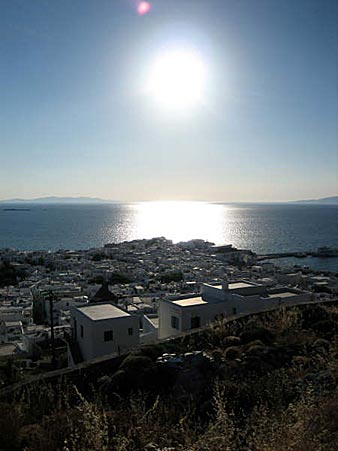 Mykonos stad.