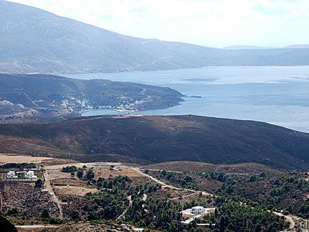 Utsikt mot Linaria. Skyros.