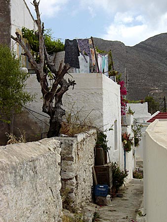 Megalo Chorio. Tilos.