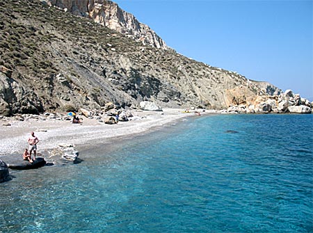 Kartego beach. Folegandros.