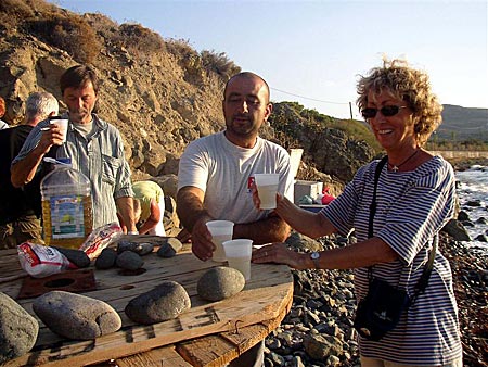 Utflykt på Lesbos.