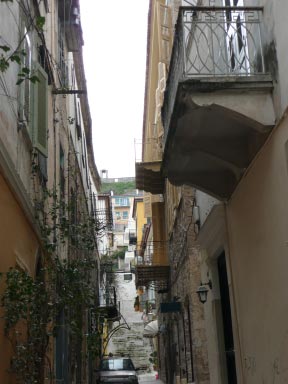 Gränd i Nafplion.