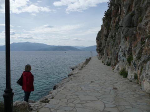 Promenad vid Nafplion.