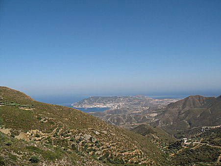 Vy mot Pigadia. Karpathos.