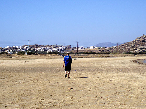 Laguna Beach på väg mot Agios Prokopios.