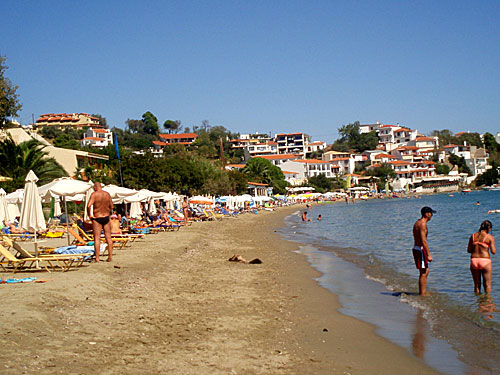 Megali  Ammos stranden på Skiathos.