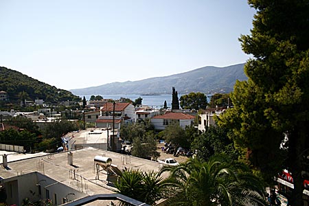 Hotell på Poros.