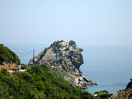 Skopelos. Agios Ioannis sto Kastri.