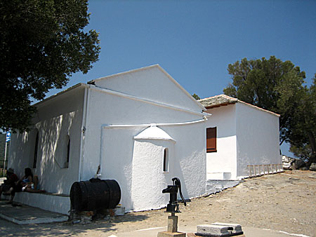 Skopelos. Mamma Mia. Kyrka.