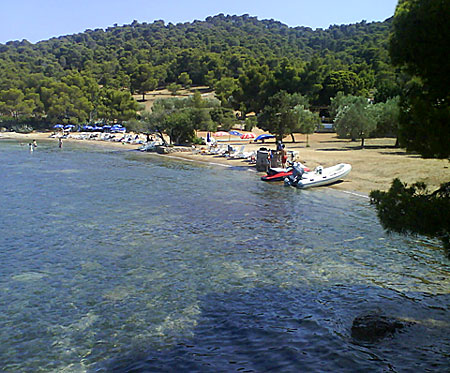 Zogeria beach. Spetses.