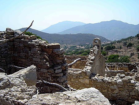 Utsikt från Micro Chorio. Tilos.