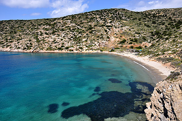 Maltezi beach. Katapola. Amorgos.