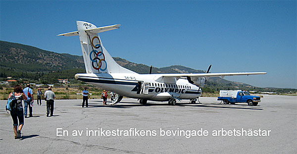 Flyga till Limnos, Chios och Lesbos i Grekland.